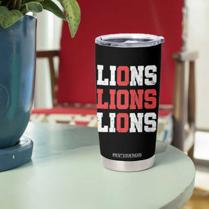 England Lions Soccer English Pride Tumbler Cup