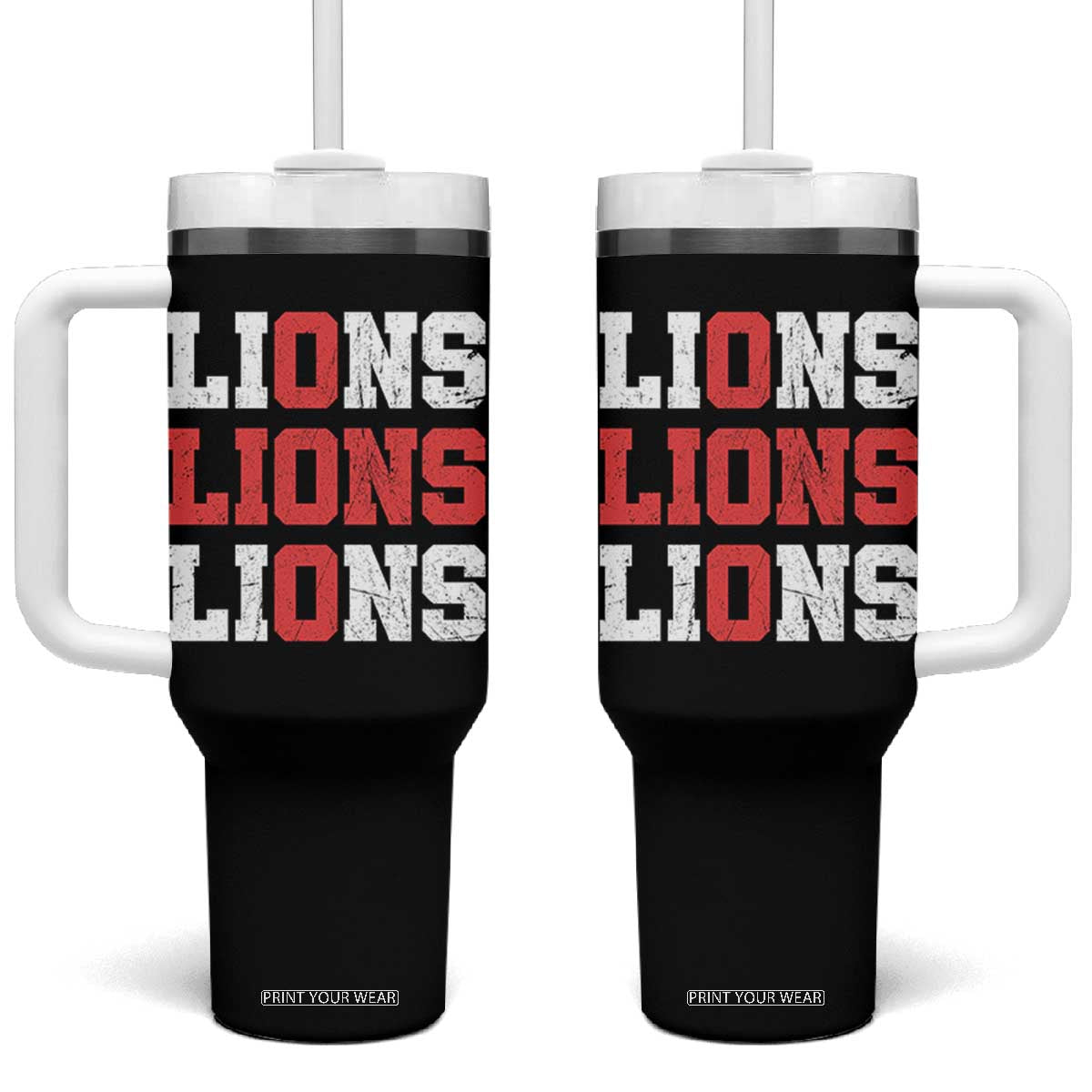 England Lions Soccer English Pride Tumbler With Handle