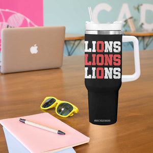 England Lions Soccer English Pride Tumbler With Handle