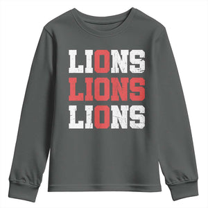England Lions Soccer English Pride Youth Sweatshirt