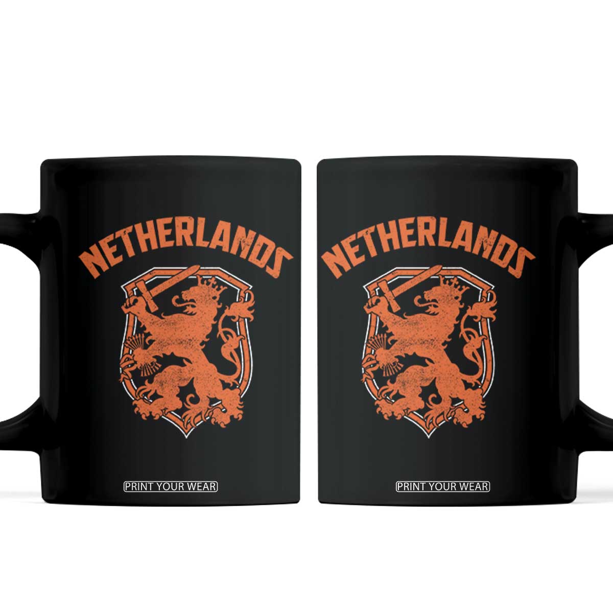 Netherlands Dutch Republic Lion Vintage Holland Crest Coffee Mug
