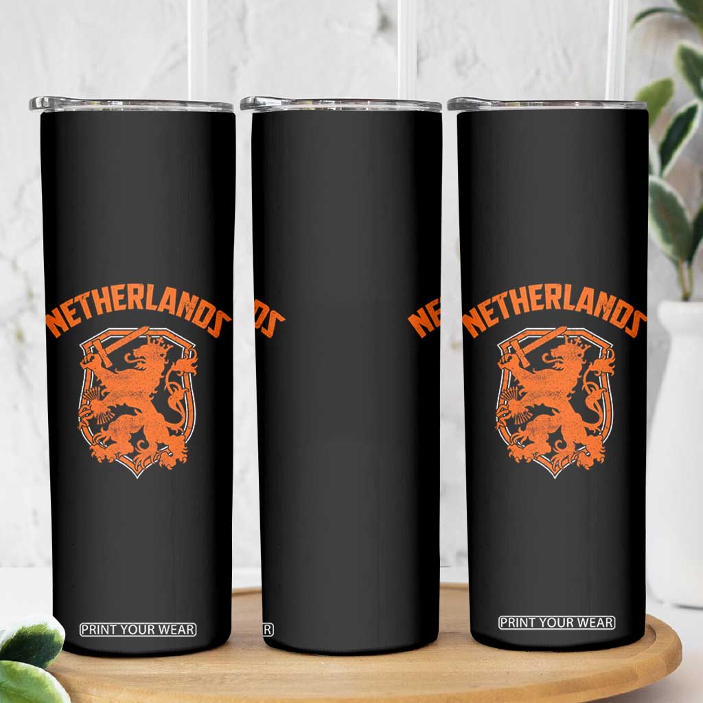 Netherlands Dutch Republic Lion Vintage Holland Crest Skinny Tumbler