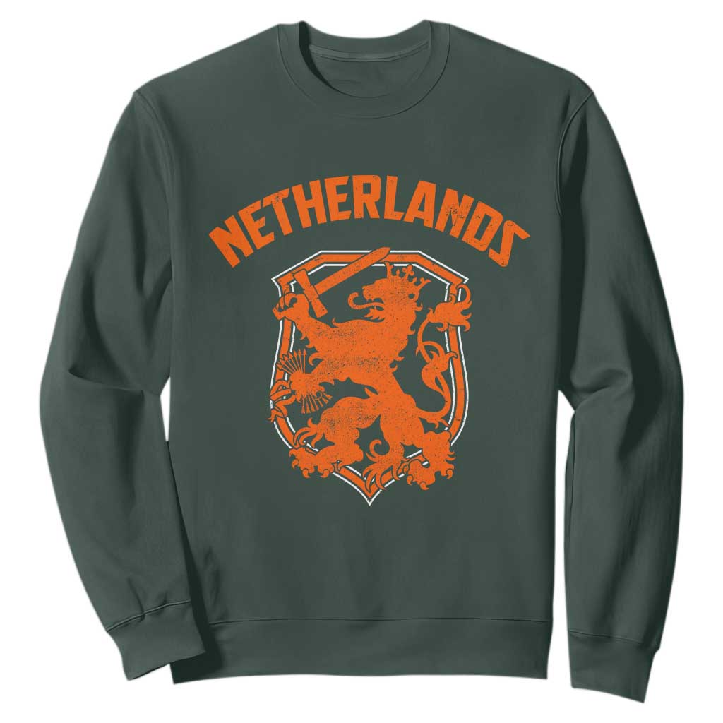 Netherlands Dutch Republic Lion Vintage Holland Crest Sweatshirt