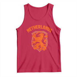 Netherlands Dutch Republic Lion Vintage Holland Crest Tank Top