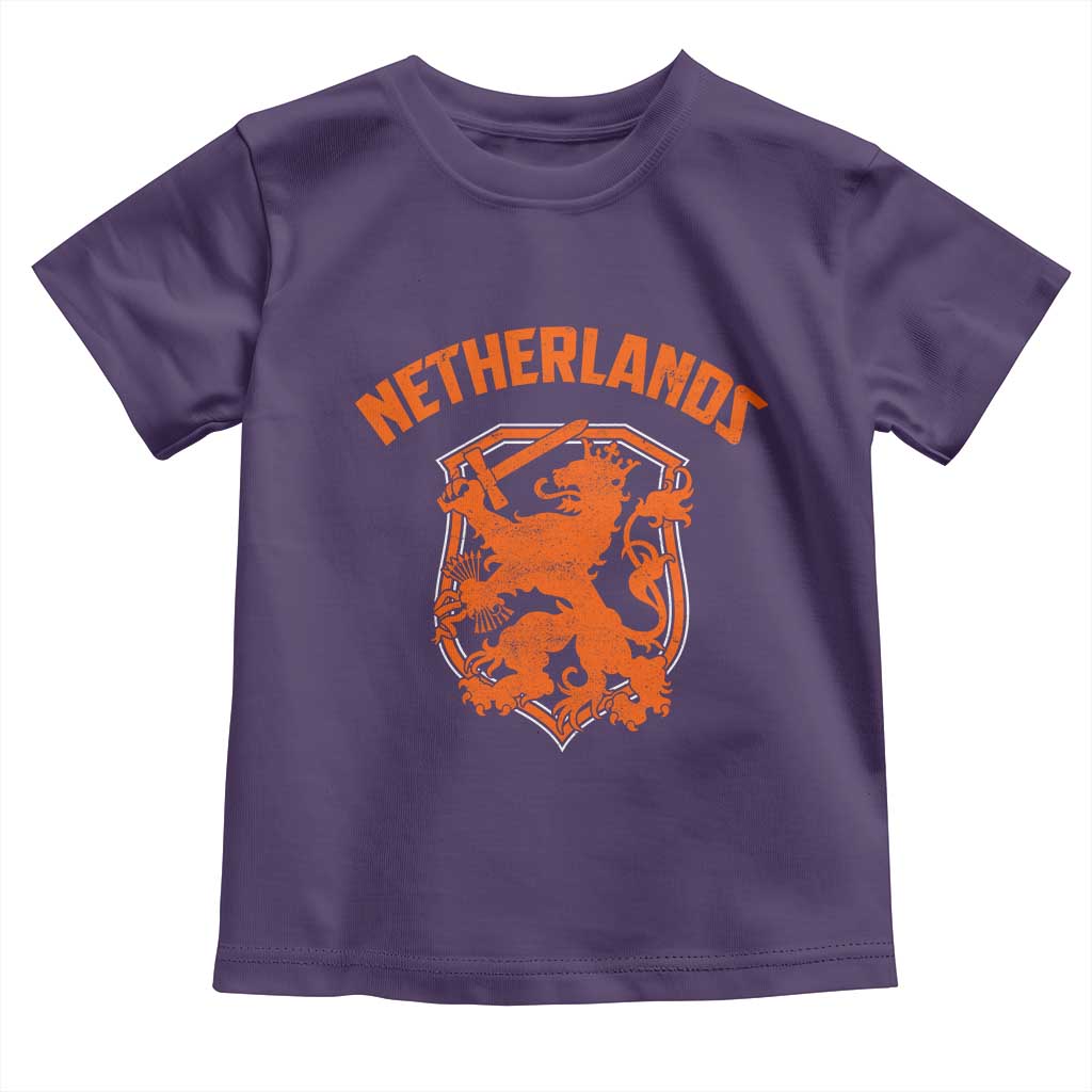 Netherlands Dutch Republic Lion Vintage Holland Crest Toddler T Shirt