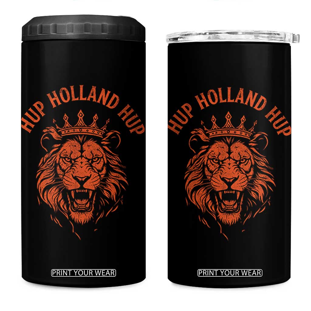 Hup Holland Hup Dutch Orange Lion Netherlands Heritage 4 in 1 Can Cooler Tumbler