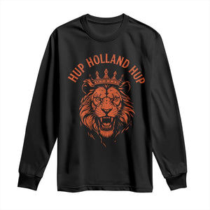 Hup Holland Hup Dutch Orange Lion Netherlands Heritage Long Sleeve Shirt