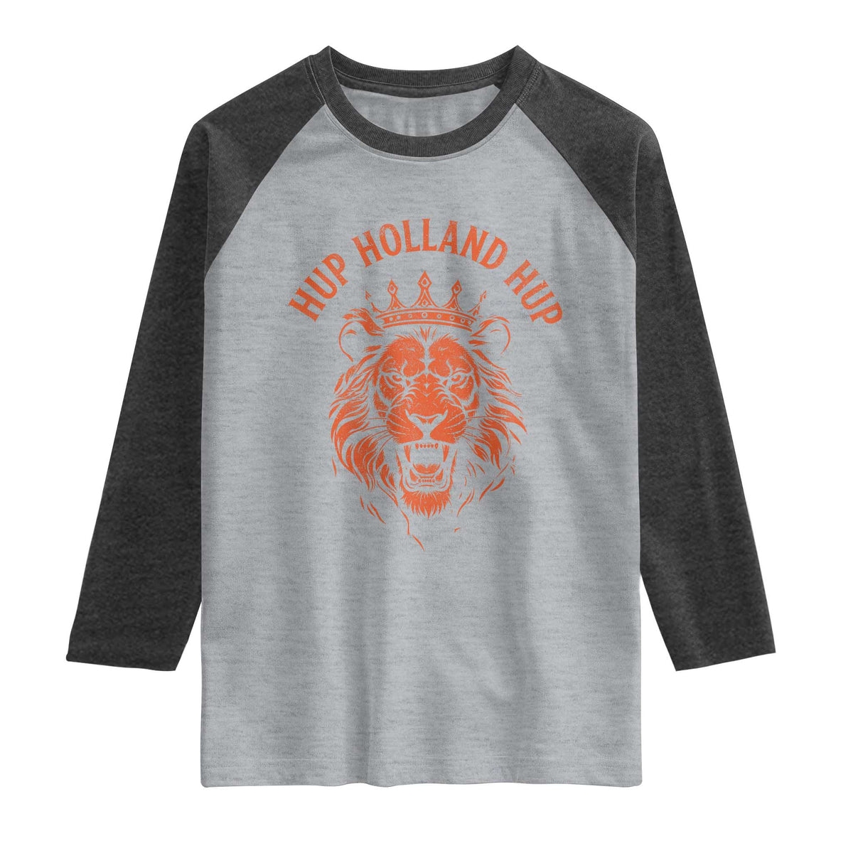 Hup Holland Hup Dutch Orange Lion Netherlands Heritage Raglan Shirt