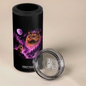 Princess Cat Howling To The Moon Vintage 90s Nature 4 in 1 Can Cooler Tumbler TS11 Print Your Wear