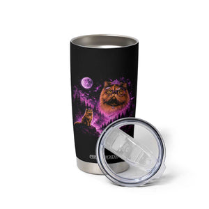 Princess Cat Howling To The Moon Vintage 90s Nature Tumbler Cup TS11 Print Your Wear