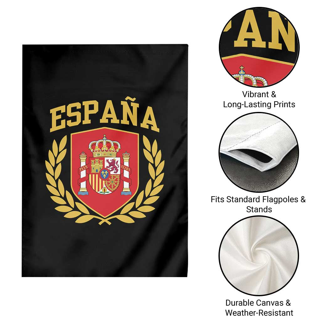 Espana Escudo Retro Spain Coat of Arms Español Garden Flag