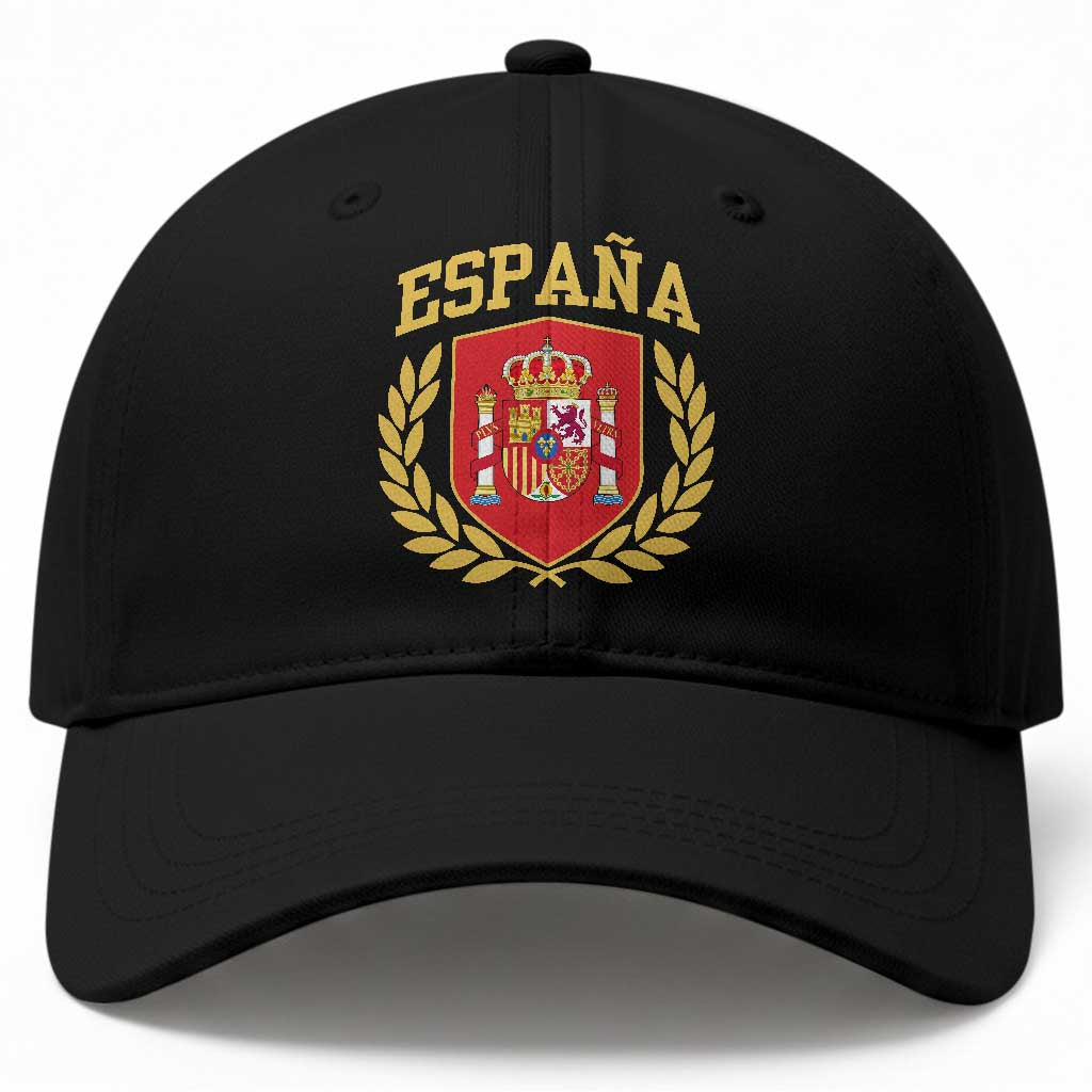 Espana Escudo Retro Spain Coat of Arms Español Baseball Cap