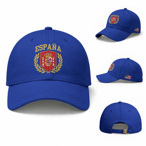 Espana Escudo Retro Spain Coat of Arms Español Baseball Cap