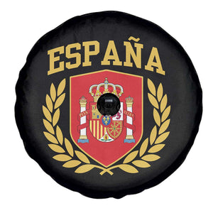 Espana Escudo Retro Spain Coat of Arms Español Spare Tire Cover