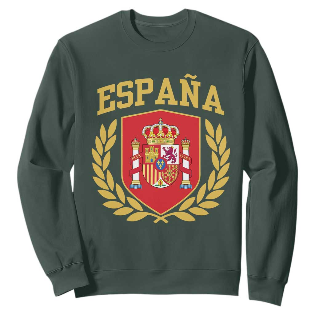 Espana Escudo Retro Spain Coat of Arms Español Sweatshirt