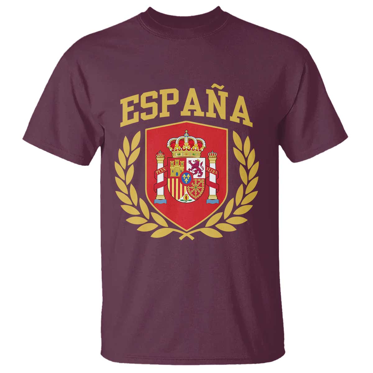 Espana Escudo Retro Spain Coat of Arms Español T Shirt