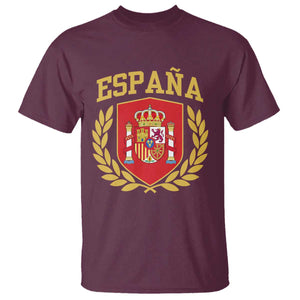 Espana Escudo Retro Spain Coat of Arms Español T Shirt