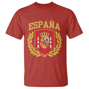 Espana Escudo Retro Spain Coat of Arms Español T Shirt