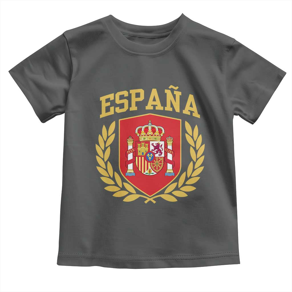 Espana Escudo Retro Spain Coat of Arms Español Toddler T Shirt