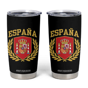 Espana Escudo Retro Spain Coat of Arms Español Tumbler Cup
