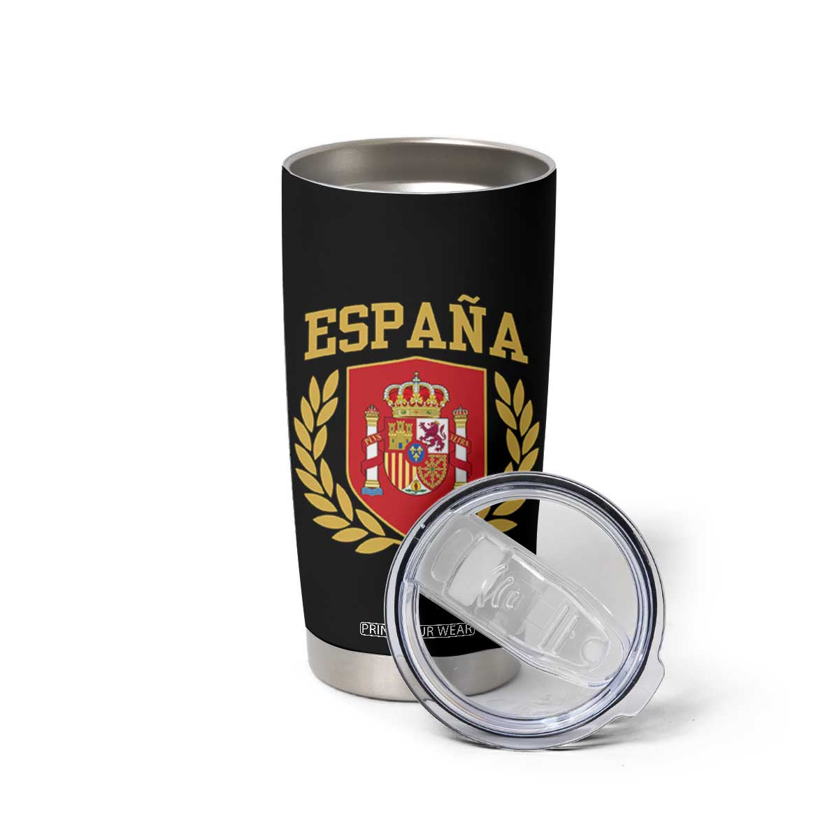 Espana Escudo Retro Spain Coat of Arms Español Tumbler Cup