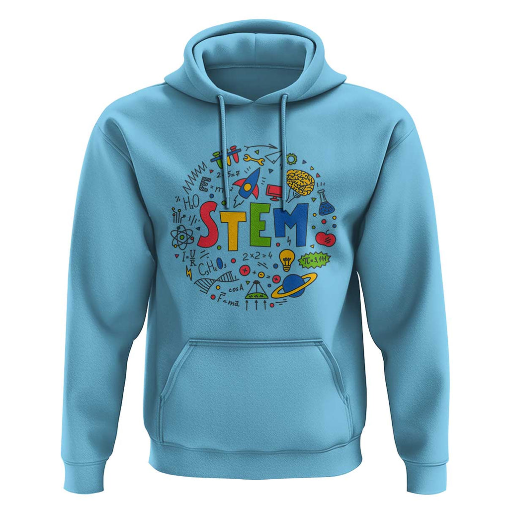 STEM Teacher Hoodie Science Technology Engineering Math School TS11 Sky Print Your Wear