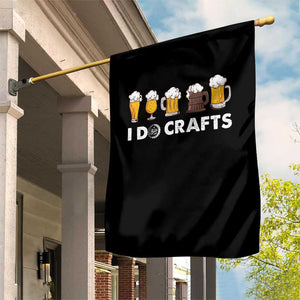 Funny Beer Garden Flag I Do Crafts Vintage Beer Brewing TS11 Print Your Wear