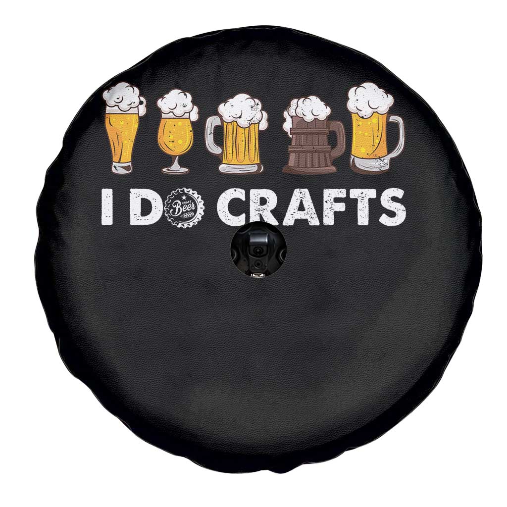 Funny Beer Spare Tire Cover I Do Crafts Vintage Beer Brewing TS11 Print Your Wear