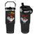 Jamaica Chicken Flip Straw Tumbler Yeah Mon Jamaican Rastacap TS11 One Size: 30 oz Black Print Your Wear