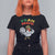 Jamaica Chicken T Shirt For Women Yeah Mon Jamaican Rastacap TS11 Black Print Your Wear