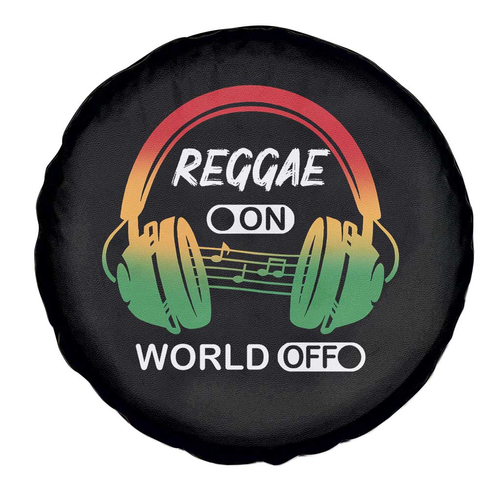 Reggae On World Off Spare Tire Cover Reggae King Music Rastafarian TS11 Print Your Wear