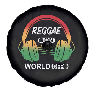 Reggae On World Off Spare Tire Cover Reggae King Music Rastafarian TS11 Print Your Wear