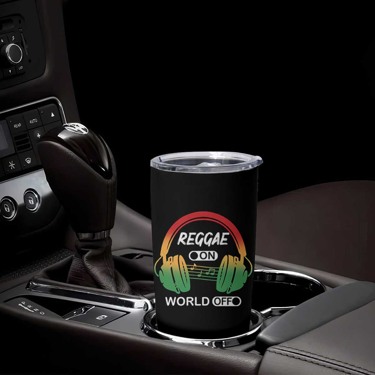 Reggae On World Off Tumbler Cup Reggae King Music Rastafarian TS11 Print Your Wear