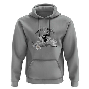 Funny Book Lover Hoodie Reading Is Magical Black Magic TS11 Sport Gray Print Your Wear