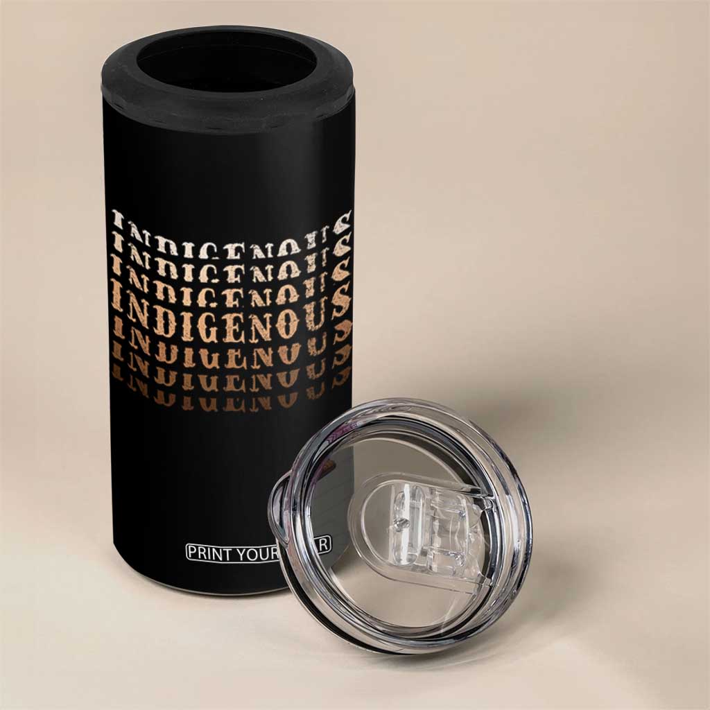 Native American Heritage Indigenous Peoples Heritage 4 in 1 Can Cooler Tumbler TS11 Print Your Wear