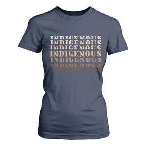 Native American Heritage Indigenous Peoples Heritage T Shirt For Women TS11 Navy Print Your Wear