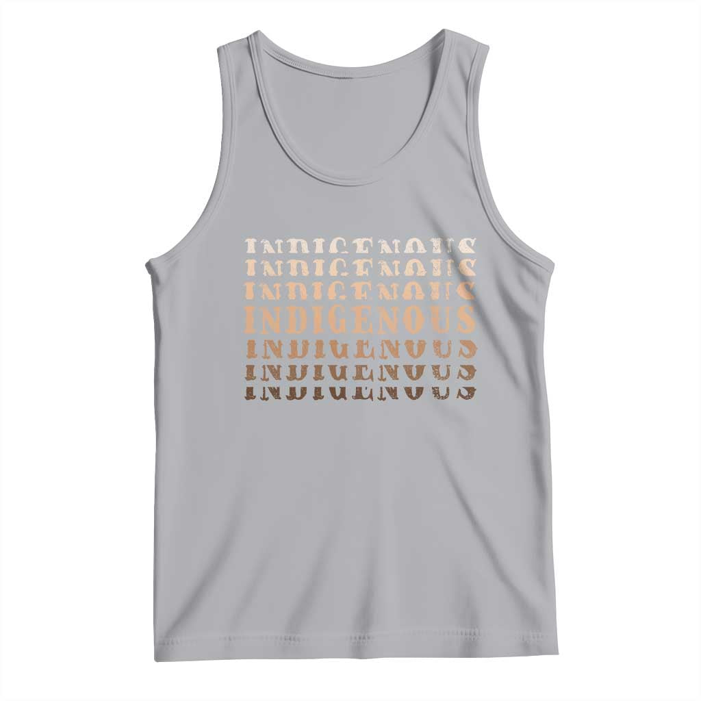 Native American Heritage Indigenous Peoples Heritage Tank Top TS11 Athletic Heather Print Your Wear