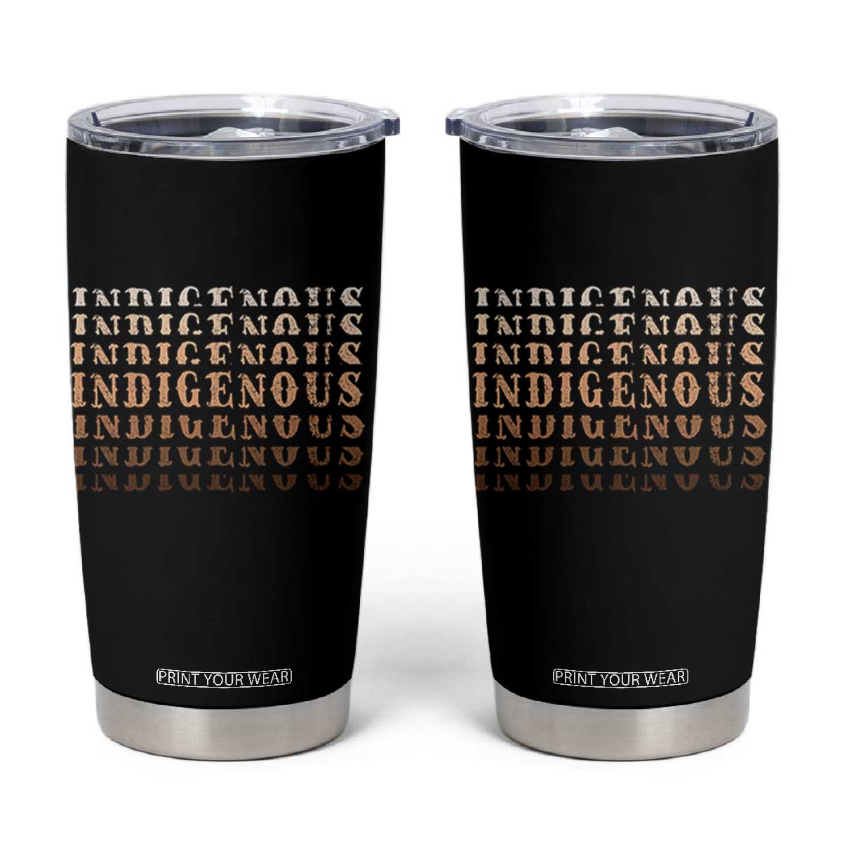 Native American Heritage Indigenous Peoples Heritage Tumbler Cup TS11 Black Print Your Wear