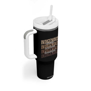 Proud Native American Indigenous Strong Resilient Beautiful Tumbler With Handle TS11 Print Your Wear