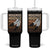 Indigenous Pride Tumbler With Handle Native American Heritage Feathers Dreamcatcher TS11 One Size: 40 oz Black Print Your Wear
