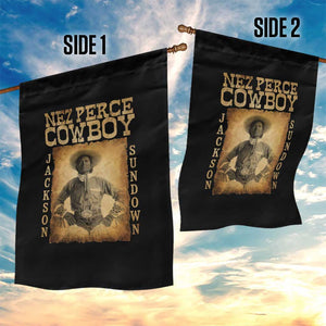 Nez Perce Cowboy Jackson Sundown Garden Flag Native American Cowboy Western Country TS11 Print Your Wear