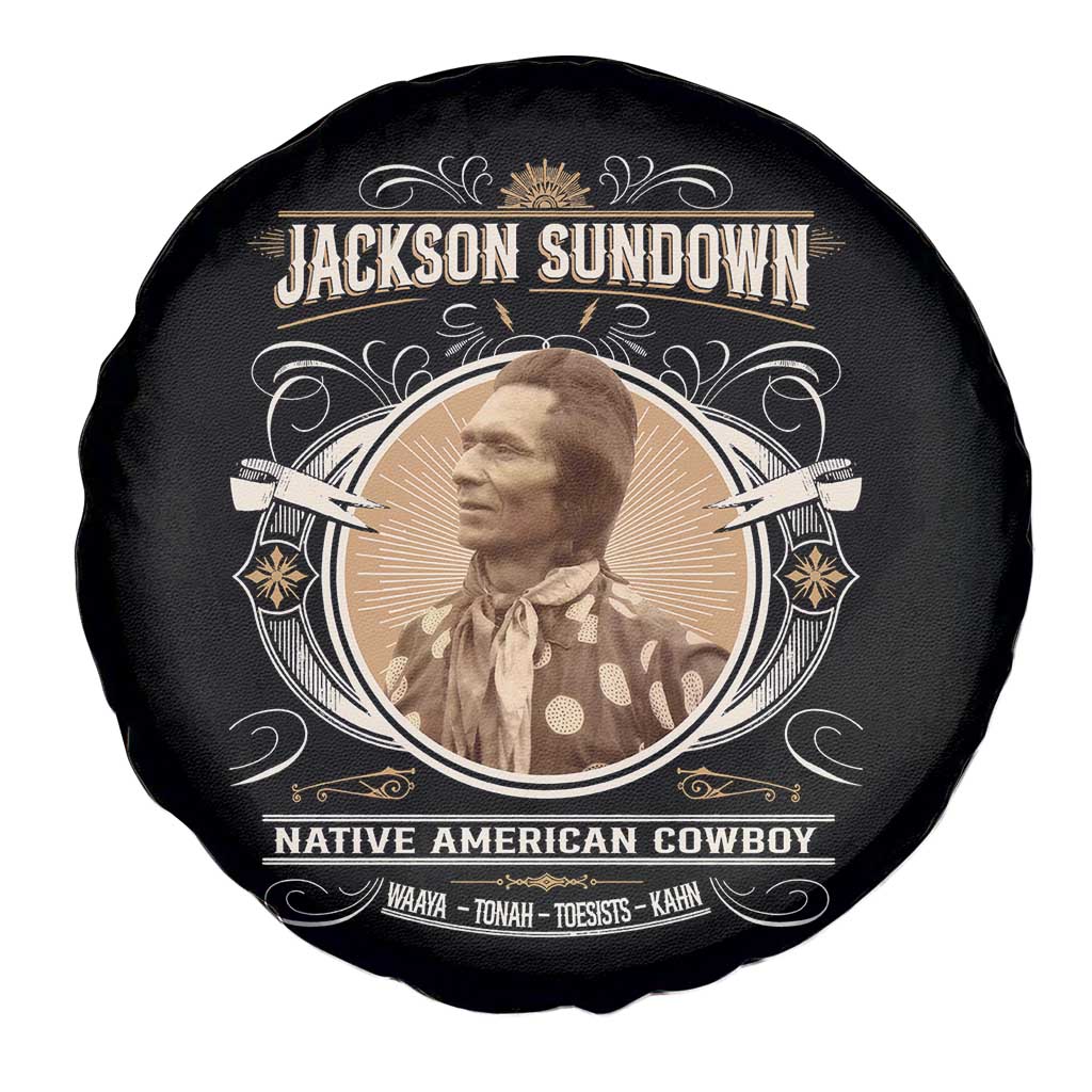 Jackson Sundown Spare Tire Cover Native American Cowboy Western Country TS11 Print Your Wear