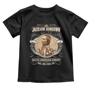 Jackson Sundown Toddler T Shirt Native American Cowboy Western Country TS11 Black Print Your Wear