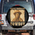 Native American Cowboy Spare Tire Cover Vintage Western Country Portrait TS11 No hole Black Print Your Wear