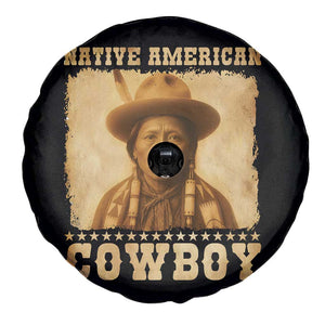 Native American Cowboy Spare Tire Cover Vintage Western Country Portrait TS11 Print Your Wear
