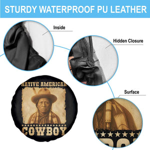 Native American Cowboy Spare Tire Cover Vintage Western Country Portrait TS11 Print Your Wear