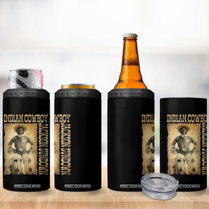 Jackson Sundown 4 in 1 Can Cooler Tumbler Native American Cowboy Vintage Western TS11 Print Your Wear