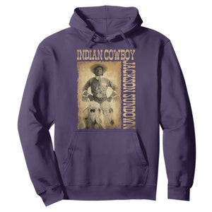 Jackson Sundown Hoodie Native American Cowboy Vintage Western TS11 Purple Print Your Wear