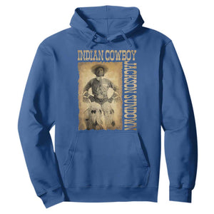 Jackson Sundown Hoodie Native American Cowboy Vintage Western TS11 Royal Blue Print Your Wear