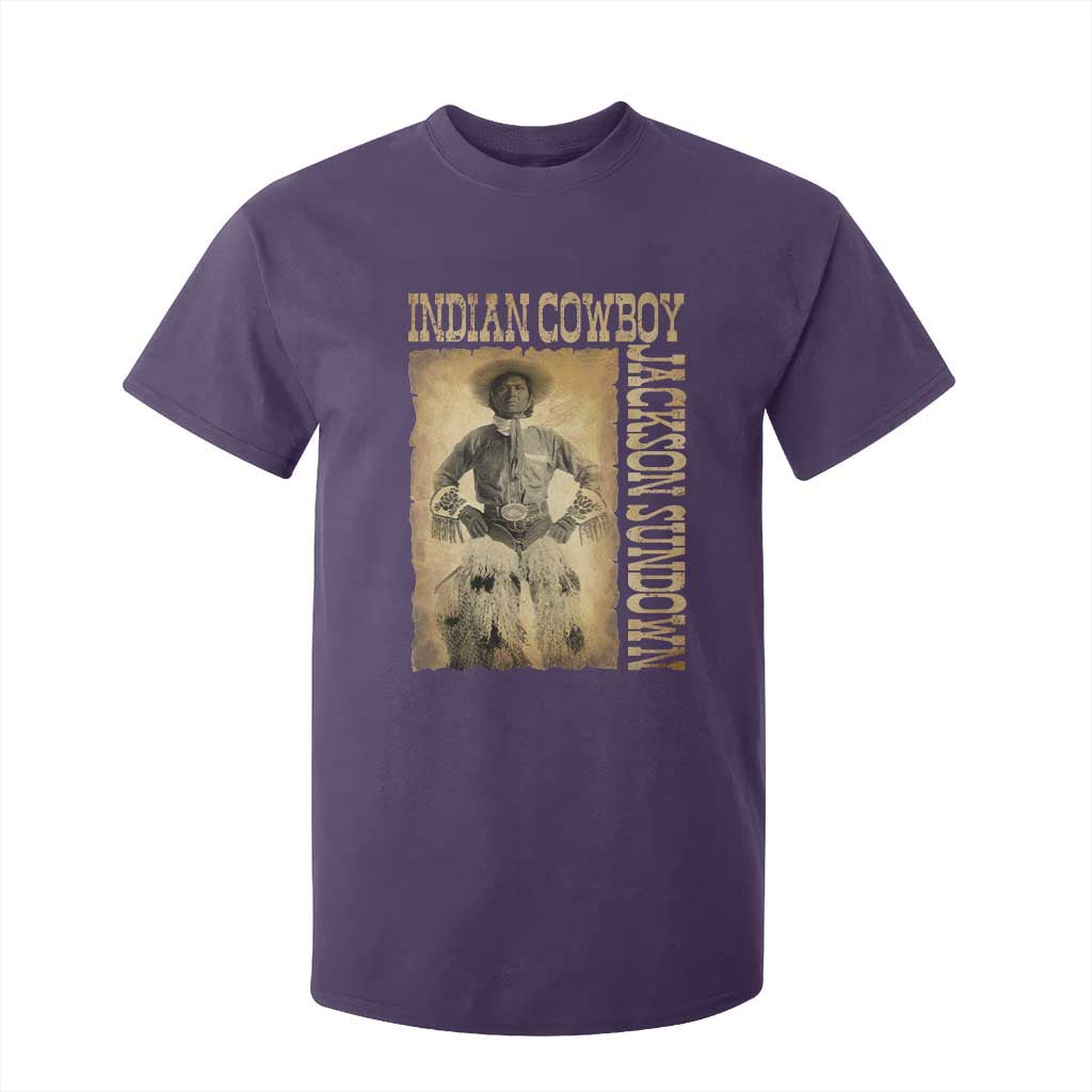 Jackson Sundown T Shirt For Kid Native American Cowboy Vintage Western TS11 Purple Print Your Wear